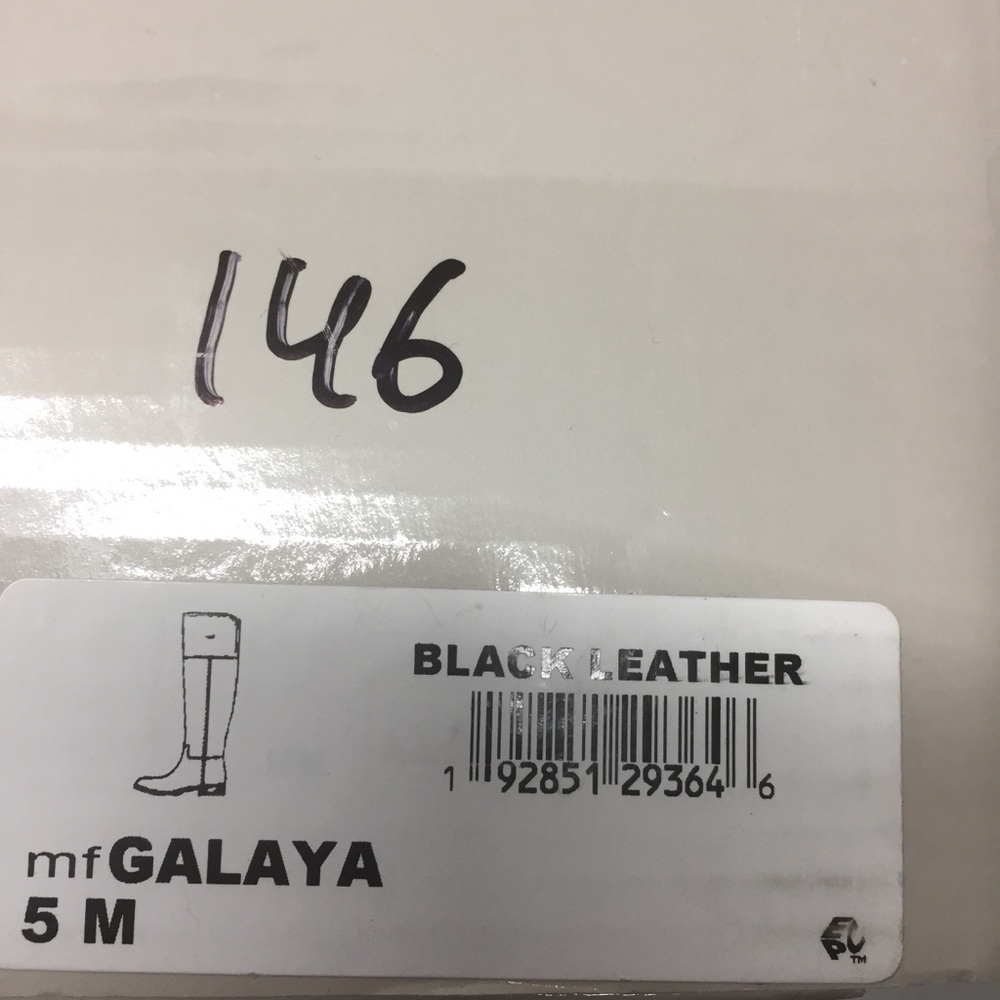 NIB Marc Fisher Galaya black leather tall Boot 5 - Picture 11 of 11